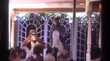 Orlando Florida (1974): Disney Movie Characters Dancing For A Crowd