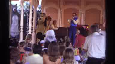 Orlando Florida (1974): A Jazz Band Is Playing While Mickey Mouse Is Coming Up On