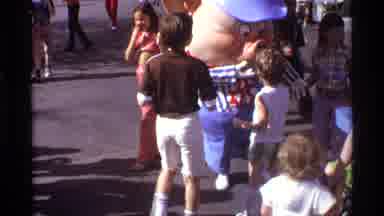 Orlando Florida (1974): Outdoor Recording Showing Many Children Playing With A