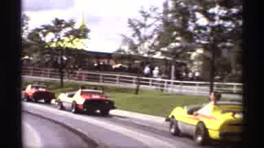 Orlando Florida (1974): Race Cars On Track