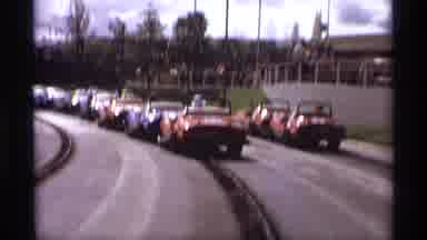 Orlando Florida (1974): Looking Back At Riding Bumper Cars With Friends In The