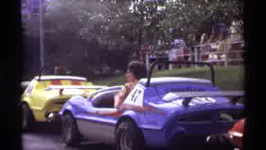 Orlando Florida (1974): A Toy Car Was Set In The Line And The Lady Was Very Much