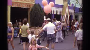 Orlando Florida (1974): Tourist Enjoying Disney And All It Has To Offer Outdoors!