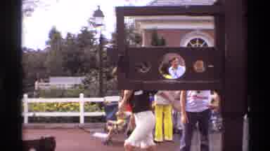 Orlando Florida (1974): People Are Enjoying The Daytime In A Park With Different