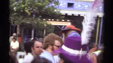Orlando Florida (1974): There Goes The Mascot Of The Amusement Park What Fun