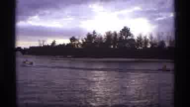 Orlando Florida (1974): Cut From Island To Small Speed Boat Passing In Front Of