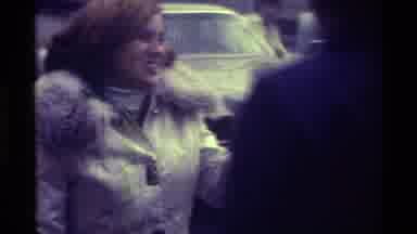 Kentucky (1976): Men Fighting Near Cars Sometime In The 1970'S With A Woman In A