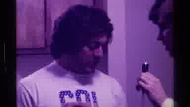 Kentucky (1976): Two Guys Playing A Game Speaking Into A Microphone At A Party