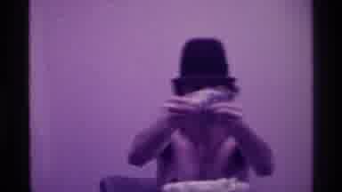 Kentucky (1976): Shirtless Guy Wearing Hat Puts Playing Cards In Bowl With Cloth