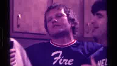 Kentucky (1976): Two Apparently Drunk Older Men Get Interviewed In The Kitchen
