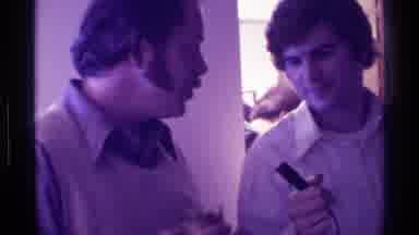 Kentucky (1976): Three People Get Interview In Home Old Camera Old Mic