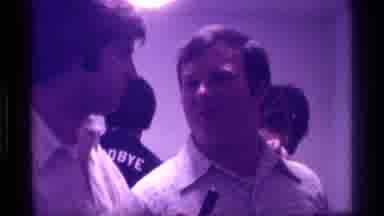 Kentucky (1976): A Man Interviewed By A Reporter With A Mic In Front Of A Group
