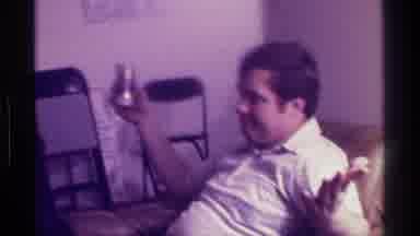 Kentucky (1976): Man Drinking Beer Sitting On Lazy Boy Recliner