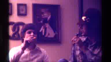 Kentucky (1976): Man Wearing Brown Hat Interviews Man Wearing White Shirt And