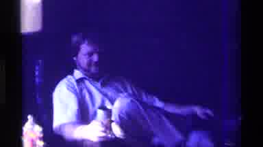 Kentucky (1976): White Male Drinking Beer Discusses With Younger While Male With