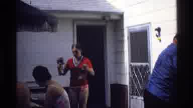 California (1978): People Eating While At A Cookout