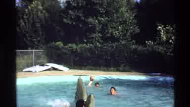 California (1978): Pool Time Having Summer Fun Swimming With The Homes Playing