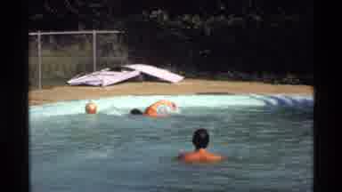 California (1978): Three Friends Taking A Swim On A Hot Summer Day