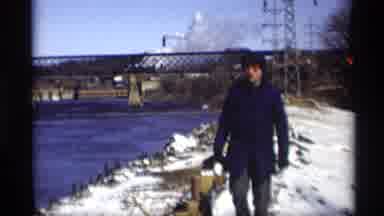 Madison Wisconsin (1966): The Man Walk In To The Snow