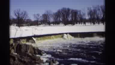 Madison Wisconsin (1966): Water Flowing Rapidly Like Rapids At Rapids Water Park