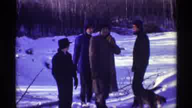 Chicago Illinois (1968): A Group Of Men Family And Friends Outsider House In The