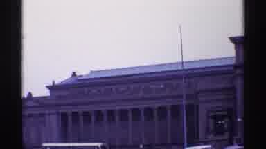 Chicago Illinois (1968): Man Walking A Dog Finds A Friend