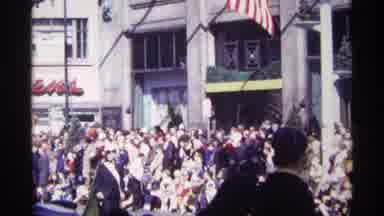 Chicago Illinois (1968): An American Parade Showing With Military Personnel Near A