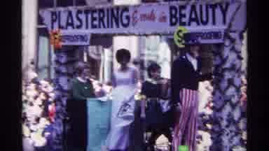Chicago Illinois (1968): People On The Streets Watching A Parade