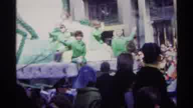Chicago Illinois (1968): Saint Patrick's Day Parade Floats