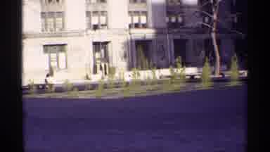 Chicago Illinois (1968): Outdoor Video Showing Several Small Fountains In A Pool