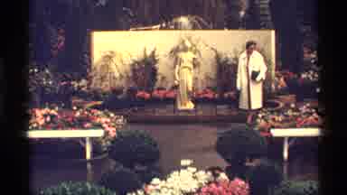 Chicago Illinois (1968): A Lady Was Moving Around The Park Area With Watching The