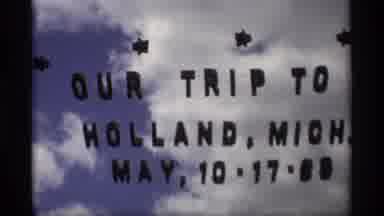 Holland Michigan (1969): Americas Best Festival Tulip Time Festival Honoring