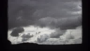 Holland Michigan (1969): Clouds Showing That The Rain Is Coming