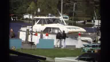 Holland Michigan (1969): People At Marina Near Yachts Parking Area Has Nineteen