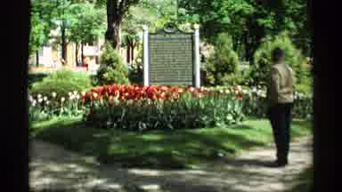 Holland Michigan (1969): A Place To Enjoy The Green And Flowers Park With Natures