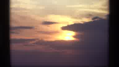 Holland Michigan (1969): A Blue Sky Sunset