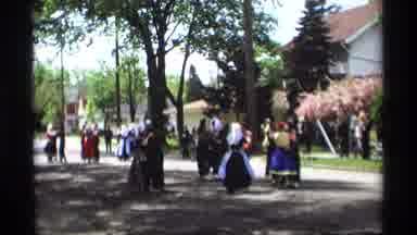 Holland Michigan (1969): A Group Of Dance Going On Around The Steer Area With Love
