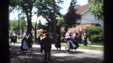 Holland Michigan (1969): Fun Joyful Dancing In The Street