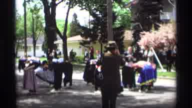 Holland Michigan (1969): A Group Of Ladies Dancing In The Middle If The Street And