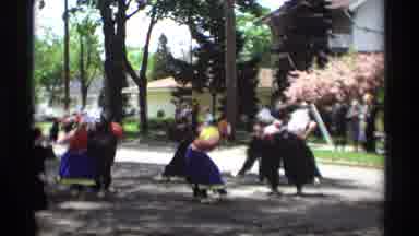 Holland Michigan (1969): Someone Falls In A Dutch Costumed Wooden Shoe Proforma