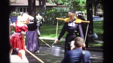 Holland Michigan (1969): Photographer Takes Pictures Of People In Costumes
