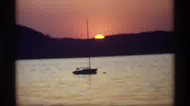 Holland Michigan (1969): A Lonely Boat Standing In The River Is Great To See
