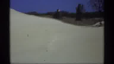 Holland Michigan (1969): Snow Valley Driving On A Winter Season's Day Towards The