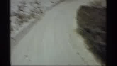 Holland Michigan (1969): Car Traveling On Dirt Road