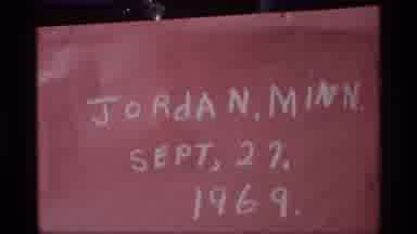 Jordan Minnesota (1969): Late 60s Home Video With Opening Title Of Tractor Being