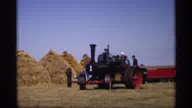Jordan Minnesota (1969): In The Countryside An Old Steam Train On The Field