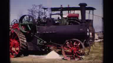 Jordan Minnesota (1969): Footage Of A Train As It Starts Up Its Engine And Blows
