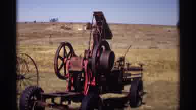 Jordan Minnesota (1969): Farm Equipment Horses Graze In Pasture People Walk Around