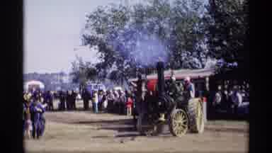 Jordan Minnesota (1969): Train Turning In A Circular Motion Around A Crowd Of
