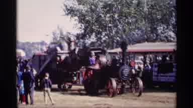 Jordan Minnesota (1969): A Coal Train Engine Been Brought Back In The Town And